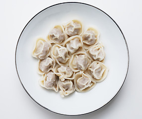 Image showing plate of ravioli