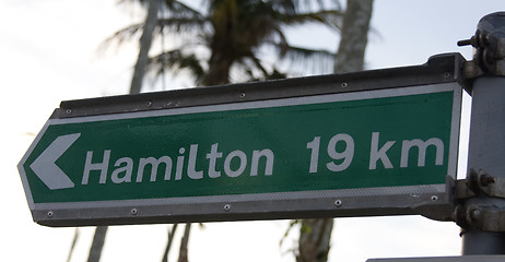 Image showing Directional Sign