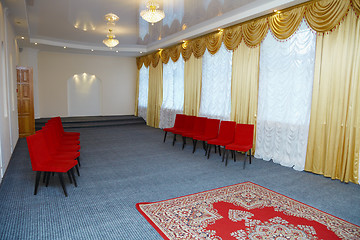 Image showing Interior of hall for ceremonies