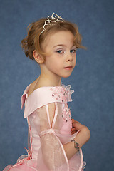 Image showing Little girl in fashionable dress