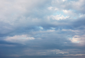 Image showing Summer evening sky