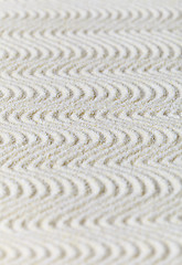 Image showing Wavy surface of sand - abstract background