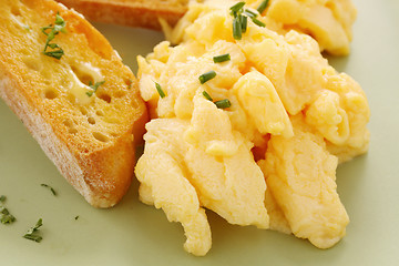 Image showing Healthy Scrambled Eggs