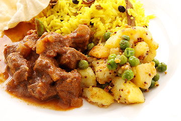 Image showing Indian Beef Curry