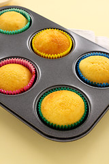 Image showing Baked Cup Cakes