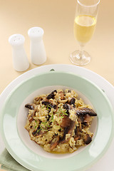 Image showing Mushroom Risotto