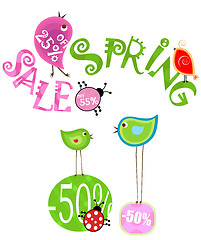 Image showing spring sale