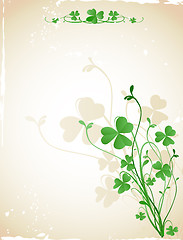 Image showing st patrick`s day card