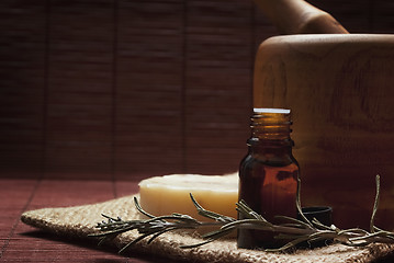 Image showing spa essence oil 