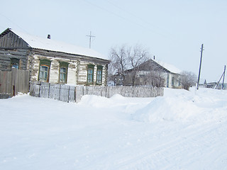 Image showing winter village