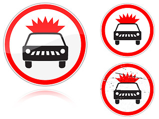 Image showing Transportation of explosives and flammable substances is forbidd