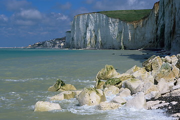 Image showing Chalk-cliff