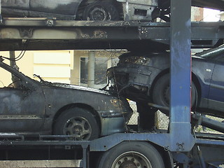 Image showing accident