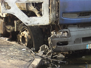 Image showing accident