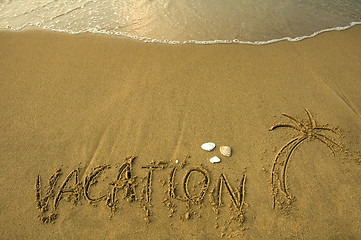 Image showing vacation