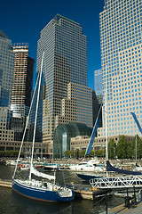 Image showing Manhattan yachts