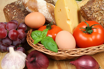 Image showing Food assortment