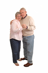 Image showing Seniors dancing.