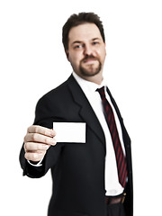 Image showing business card
