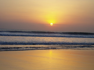 Image showing Balinese Sunset