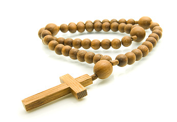 Image showing Close-up of Rosary beads