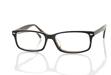 Image showing Modern glasses with reflection 