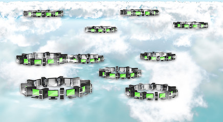 Image showing Cloud computing concept