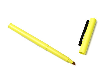 Image showing Yellow highlighter 