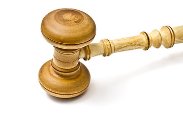 Image showing  Wood gavel 