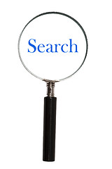 Image showing Magnifying glass 