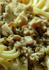 Image showing clams linguine