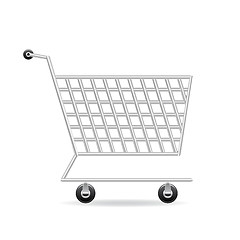 Image showing Shopping cart icon 