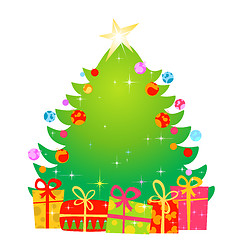 Image showing christmas tree