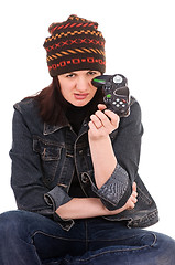 Image showing gamer