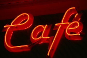 Image showing Neon Cafe