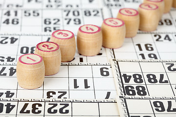 Image showing Kegs for bingo