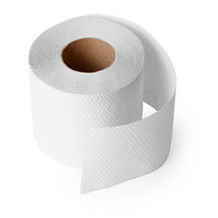 Image showing Conventional toilet paper roll