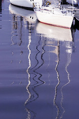Image showing Boat Reflection