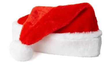 Image showing Red Santa Claus hat