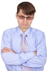 Image showing Skeptical man