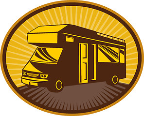 Image showing Camper van,caravan or mobile home