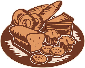 Image showing bakery pastry products