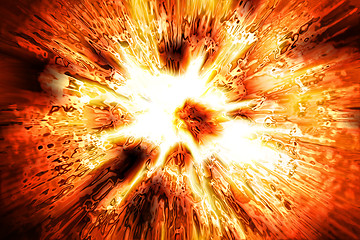 Image showing explosion texture