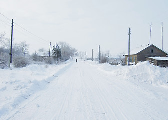 Image showing winter village