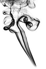 Image showing Smoke Abstraction shape on white