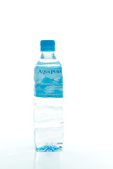 Image showing Bottle of Aqua Pura water