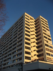 Image showing Tall building Tveita