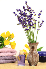 Image showing Lavender spa