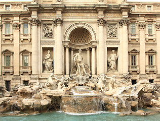 Image showing Trevi Fountain. Rome.