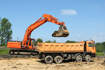 Image showing Road construction